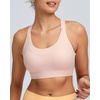 image:imageRUNNING GIRL Sports Bra for Women High Support Molded Cup High Impact Sports Bras with Sewn in Pads Strappy Running BraBlush Pink