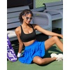 image:imageRUNNING GIRL Sports Bra for Women Molded Cup High Impact Sports Bras for Women with Sewn in PadsAblack