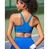 image:imageRUNNING GIRL Sports Bra for Women Molded Cup High Impact Sports Bras for Women with Sewn in PadsAblue