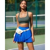 image:imageRUNNING GIRL Sports Bra for Women Molded Cup High Impact Sports Bras for Women with Sewn in PadsAdark Green
