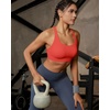 image:imageRUNNING GIRL Sports Bra for Women Molded Cup High Impact Sports Bras for Women with Sewn in PadsAdeep Red