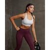 image:imageRUNNING GIRL Sports Bra for Women Molded Cup High Impact Sports Bras for Women with Sewn in PadsAgrey