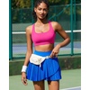 image:imageRUNNING GIRL Sports Bra for Women Molded Cup High Impact Sports Bras for Women with Sewn in PadsAhot Pink