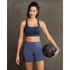image:imageRUNNING GIRL Sports Bra for Women Molded Cup High Impact Sports Bras for Women with Sewn in PadsAnavy Blue