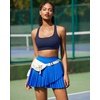 image:imageRUNNING GIRL Sports Bra for Women Molded Cup High Impact Sports Bras for Women with Sewn in PadsAnavy Blue