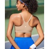 image:imageRUNNING GIRL Sports Bra for Women Molded Cup High Impact Sports Bras for Women with Sewn in PadsAnude