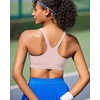 image:imageRUNNING GIRL Sports Bra for Women Molded Cup High Impact Sports Bras for Women with Sewn in PadsApink
