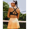 image:imageRUNNING GIRL Sports Bra for Women Molded Cup High Impact Sports Bras for Women with Sewn in PadsBblack