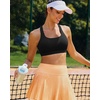 image:imageRUNNING GIRL Sports Bra for Women Molded Cup High Impact Sports Bras for Women with Sewn in PadsBblack
