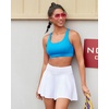 image:imageRUNNING GIRL Sports Bra for Women Molded Cup High Impact Sports Bras for Women with Sewn in PadsBbrilliant Blue