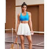 image:imageRUNNING GIRL Sports Bra for Women Molded Cup High Impact Sports Bras for Women with Sewn in PadsBbrilliant Blue