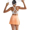 image:imageRUNNING GIRL Sports Bra for Women Molded Cup High Impact Sports Bras for Women with Sewn in PadsBgrey