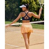 image:imageRUNNING GIRL Sports Bra for Women Molded Cup High Impact Sports Bras for Women with Sewn in PadsBnavy Blue
