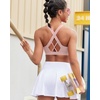 image:imageRUNNING GIRL Sports Bra for Women Molded Cup High Impact Sports Bras for Women with Sewn in PadsBpink
