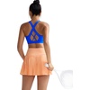 image:imageRUNNING GIRL Sports Bra for Women Molded Cup High Impact Sports Bras for Women with Sewn in PadsBsparkle Blue