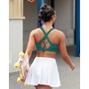 image:imageRUNNING GIRL Sports Bra for Women Molded Cup High Impact Sports Bras for Women with Sewn in PadsBteal