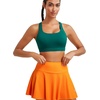 image:imageRUNNING GIRL Sports Bra for Women Molded Cup High Impact Sports Bras for Women with Sewn in PadsBteal