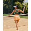 image:imageRUNNING GIRL Sports Bra for Women Molded Cup High Impact Sports Bras for Women with Sewn in PadsBteal