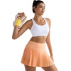 image:imageRUNNING GIRL Sports Bra for Women Molded Cup High Impact Sports Bras for Women with Sewn in PadsBwhite
