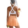 image:imageRUNNING GIRL Sports Bra for Women Molded Cup High Impact Sports Bras for Women with Sewn in PadsBwhite