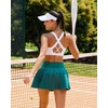 image:imageRUNNING GIRL Sports Bra for Women Molded Cup High Impact Sports Bras for Women with Sewn in PadsBwhite