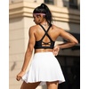 image:imageRUNNING GIRL Sports Bra for Women Molded Cup High Impact Sports Bras for Women with Sewn in PadsCblack