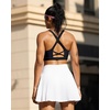 image:imageRUNNING GIRL Sports Bra for Women Molded Cup High Impact Sports Bras for Women with Sewn in PadsCblack
