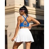 image:imageRUNNING GIRL Sports Bra for Women Molded Cup High Impact Sports Bras for Women with Sewn in PadsCblue