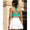 image:imageRUNNING GIRL Sports Bra for Women Molded Cup High Impact Sports Bras for Women with Sewn in PadsCbright Green