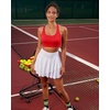 image:imageRUNNING GIRL Sports Bra for Women Molded Cup High Impact Sports Bras for Women with Sewn in PadsCdeep Red