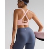 image:imageRUNNING GIRL Sports Bra for Women Molded Cup High Impact Sports Bras for Women with Sewn in PadsCpink