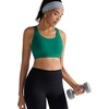 image:imageRUNNING GIRL Sports Bra for Women Molded Cup High Impact Sports Bras for Women with Sewn in PadsCteal