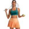 image:imageRUNNING GIRL Sports Bra for Women Molded Cup High Impact Sports Bras for Women with Sewn in PadsCteal