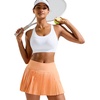 image:imageRUNNING GIRL Sports Bra for Women Molded Cup High Impact Sports Bras for Women with Sewn in PadsCwhite