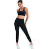 image:imageRUNNING GIRL Sports Bras for Women High SupportRacerback High Impact Grey Sports Bra Moulded Cup Workout Bra Push upXblack