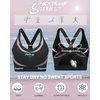 image:imageRUNNING GIRL Sports Bras for Women High SupportRacerback High Impact Grey Sports Bra Moulded Cup Workout Bra Push upXblack