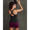 image:imageRUNNING GIRL Tank top with Built in Bra for WomenCompression Shirts Crisscross Back Workout Yoga TopsZblack