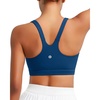 image:imageRUNNING GIRL Sports Bra for Women Molded Cup High Impact Sports Bras for Women with Sewn in PadsAblue