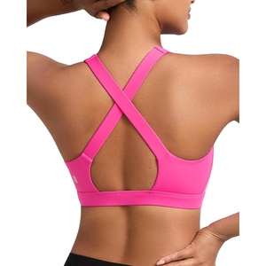 image:imageRUNNING GIRL High Impact Sports Bras for WomenCrisscross Back High Support Bra Moulded Cup Workout Bra Push upWX3072 Hot Pink XXL