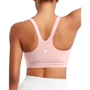 image:imageRUNNING GIRL Sports Bra for Women Molded Cup High Impact Sports Bras for Women with Sewn in PadsApink