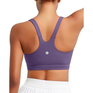 image:imageRUNNING GIRL Sports Bra for Women Molded Cup High Impact Sports Bras for Women with Sewn in PadsAtaro Purple