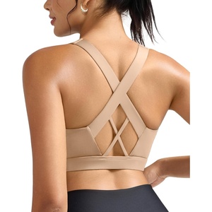 image:imageRUNNING GIRL Sports Bra for Women Molded Cup High Impact Sports Bras for Women with Sewn in PadsBnude