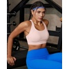 image:imageRUNNING GIRL Sports Bras for Women High Support Adjustable Straps High Impact Racerback Bra with Hook Closure Molded CupBflush Pink