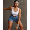 image:imageRUNNING GIRL Sports Bras for Women High Support Adjustable Straps High Impact Racerback Bra with Hook Closure Molded CupBwhite