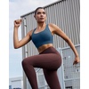 image:imageRUNNING GIRL Sports Bras for Women High SupportAdjustable Strap Molded Cup Sports Bra with Swen PadsDeep Blue