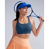 image:imageRUNNING GIRL Sports Bras for Women High SupportAdjustable Strap Molded Cup Sports Bra with Swen PadsDeep Blue