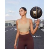 image:imageRUNNING GIRL Sports Bras for Women High SupportAdjustable Strap Molded Cup Sports Bra with Swen PadsNude