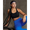 image:imageRUNNING GIRL Sports Bras for Women High SupportMolded Cup Racerback Sports Bra with Sewn in Pads Workout Running BraWX3176BlackXXL