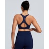 image:imageRUNNING GIRL Sports Bras for Women High SupportMolded Cup Racerback Sports Bra with Sewn in Pads Workout Running BraWX3176Navy BlueXL