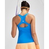 image:imageRUNNING GIRL Workout Tops for WomenRacerback Tank Tops with Built in BrasPadded Sports Bra Yoga Tank Athletic TopsBbright Blue